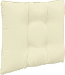 vidaXL Μαξιλάρι Καναπέ Εξωτερικού Χώρου 3 pcs Κρεμ Πολυεστέρας