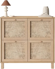 Κονσόλα εισόδου DUNE σε Δρύς χρώμα 90x35x85.2εκ. 90x35x85.2 εκ.