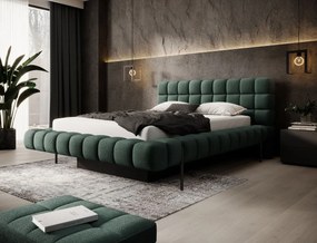 Επενδυμένο κρεβάτι Cloud-Kuparissi-140 x 200