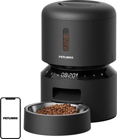 PETLIBRO Granary Διανομέας τροφής για κατοικίδια 3 λίτρων (Μαύρος)