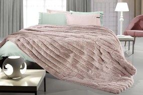 KING SIZE ΚΟΥΒΕΡΤΑ 260x240cm GUY LAROCHE - ST.MORITZ OLD PINK