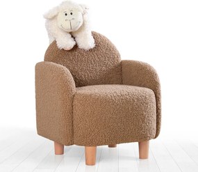 Kid's Wing Chair Moylo - Coffee Coffee