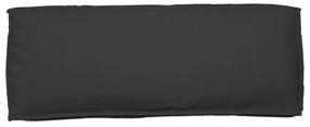 vidaXL Μαξιλάρι Παλέτας για Πλάτη Μαύρο 120x40x12 cm, Ύφασμα Oxford