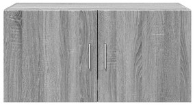 vidaXL Ντουλάπι Τοίχου Γκρι Sonoma 80x42,5x40 εκ. Επεξεργασμένο Ξύλο