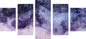 Αφαίρεση εικόνας 5 μερών του νυχτερινού ουρανού