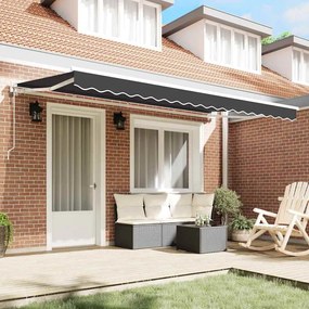 vidaXL Σκηνίτσα Αναδιπλούμενη Ανθρακί 350 x 200 cm