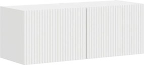 vidaXL Ντουλάπι Τηλεόρασης Τοίχου 2 pcs Λευκό 39 x 31 x 29,5 εκ