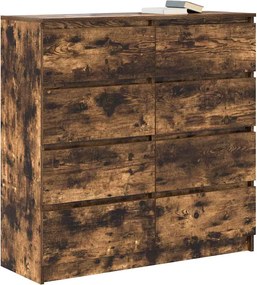 vidaXL Ντουλάπι Καπνιστή Δρυς 100x35x99 εκ. Επεξεργασμένο Ξύλο