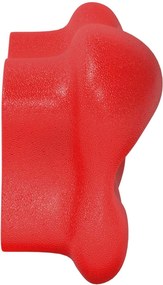 vidaXL Βάσεις αναρρίχησης 12 τεμ. Κόκκινο 100 x 67 x 43 mm PP