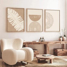 Πίνακας σε καμβά Terpen I pakoworld τρίπτυχος με ψηφιακή εκτύπωση 50x2x70εκ