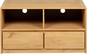 vidaXL Έπιπλο Τηλεόρασης SAUDA Χρώμα Δρυός 99x43x55 εκ. Μασίφ Πεύκο