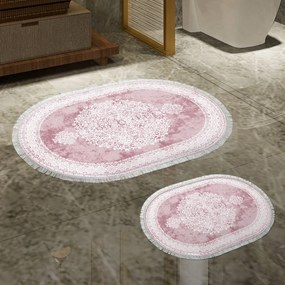 Bathmat Set (2 Pieces) 410602 - O V2 - Powder Powder