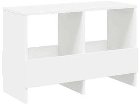 vidaXL Ράφι Περιοδικών Λευκό 68,5 x 30 x 45 εκ.