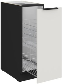 Επιδαπέδιο ντουλάπι με καλάθι Arianna 30 D CARGO BB-Λευκό