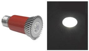 Λάμπα LED Ισχύος E27 3W 230V 1 LED 10° Ψυχρό 6200Κ 13-270130 Lumen 13-270130