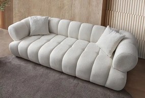 3-Seat Sofa Petra - White White