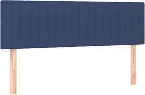 vidaXL Κεφαλάρια Μπλε 144x5x78/88 εκ. Ύφασμα