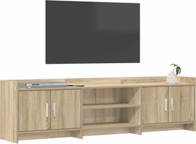 vidaXL Ντουλάπι TV 168 x 33 x 47 εκ. Sonoma Δρυς Επεξεργασμένο Ξύλο
