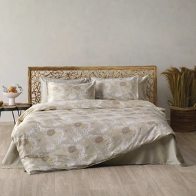 Παπλωματοθήκη Υπέρδιπλη (Σετ 220x240) 2 Όψεων Kentia Stylish Mosco 26 Beige