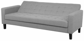 Καναπές κρεβάτι Berwyn 1591, Γκρι, 86x200x77cm, 54 kg, Πόδια: Ξύλο, Ξύλο: Πεύκο | Epipla1.gr