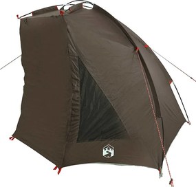 vidaXL Αδιάβροχη αλιευτική σκηνή καφέ