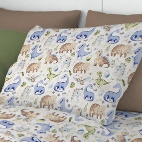 Μαξιλαροθήκη (50x70) Dimcol 517 Dinosaur Blue