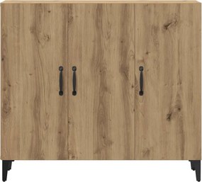 vidaXL Ντουλάπι Αρτισιανή Δρυς 90 x 34 x 80 εκ. από Επεξεργασμένο Ξύλο