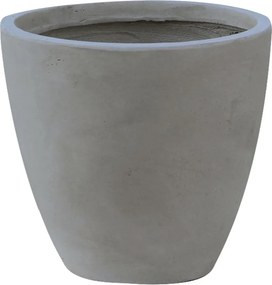 FLOWER POT-3 Cement Grey Φ44x37cm   1τμχ