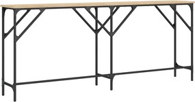 vidaXL Τραπέζι Κονσόλα Sonoma Δρυς 180x29x75 εκ. Επεξεργασμένο Ξύλο