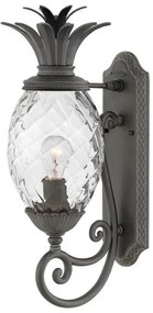 Απλίκα Φωτιστικό Τοίχου 1xE27 IP44 54cm Plantation Elstead Lighting HK-PLANTATION-M-MB Μαύρο