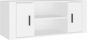vidaXL Έπιπλο Τηλεόρασης Λευκό 100 x 35 x 40 εκ. Επεξ. Ξύλο