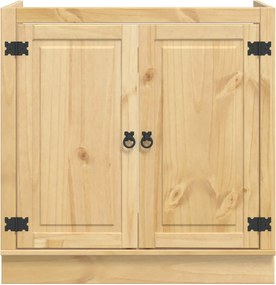 vidaXL Ντουλαπιού (Cabinet) SKI Μέλι Καφέ 80 x 46 x 81 εκ