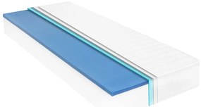 vidaXL Στρώμα 120 x 200 εκ. / 18 εκ. από Αφρό Μνήμης Visco H2