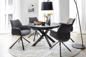 Tibet Τράπεζι Μασίφ Ακακία Σκούρο Καφέ 180x100x77