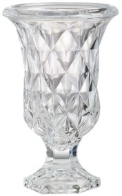 Διακοσμητικό Βάζο Urn 77288 15x15x24cm Clear Artekko Γυαλί