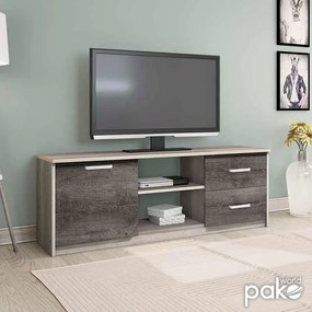 Έπιπλο τηλεόρασης OLYMPUS pakoworld χρώμα castillo-toro 160x39,5x50,5εκ