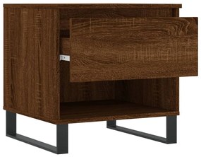 vidaXL Τραπεζάκια Σαλονιού 2 τεμ. Καφέ Δρυς 50x46x50 εκ. Επεξ. Ξύλο