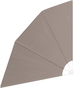 vidaXL Αδιάφανο σκίαστρο μπαλκονιού 140 x 140 cm Πολυεστέρας Taupe