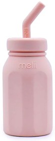 Παγούρι 230ml Με Καλαμάκι Melii Ροζ 20500