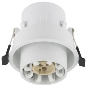 Σποτ Φωτιστικό Χωνευτό Στρογγυλό GU10 10W IP20 Mono Slide Nowodvorski 10795 Λευκό