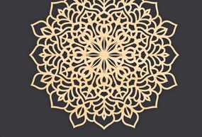Intra απο ξύλο plywood 3mm-4mm πάχος 3D Mandala για Cricut Δίασταση 30x30 cm INTRAFABR-86061366