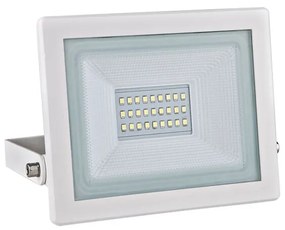 Προβολέας Αδιάβροχος Slim Led SMD 20watt 120° 230V 3000K, 1600lm, IP66, Λευκό χυτό Αλουμίνιο ACA X2030W