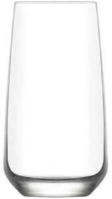 Ποτήρια Νερού Lal (Σετ 6Τμχ) LVLAL37648F 480ml Clear Lav Glass