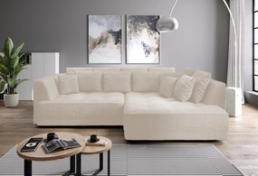 Γωνιακός καναπές Vianca-Krem-Δεξιά