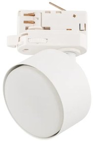 Σποτ Φωτιστικό Τριφασικής Ράγας GX53 11W IP20 Tracer TK Lighting-6060-Λευκό 6060