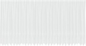 vidaXL Κουρτίνα Δαντέλας με κουρτίνες Λευκό 240x750εκ Πολυεστέρας