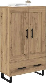 vidaXL Highboard Artisan Oak 69,5 x 31 x 115 εκ. Επεξεργασμένο Ξύλο