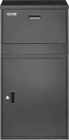 VEVOR Package Delivery Boxes for Outside 38.6 in Lockable Parcel Drop Box