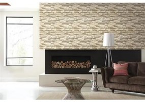 Αυτοκόλλητη Ταπετσαρία Natural Stacked Stone Peel KAL.RMK9026