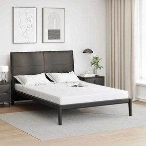 vidaXL Στρώμα Λευκό 140 x 190 cm Ζακάρ ύφασμα